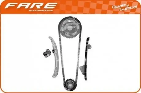 Ланцюг ГРМ к-т Toyota Auris 12-18/Corolla 13-19/Yaris 05-14 FARE Fare sa 13855