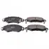 FEBI OPEL колодки гальмівні передні AGILA 1.0 12V,1.2 16V 00- 16387 FEBI 16387
