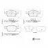FEBI гальм. колод. передн. FORD FOCUS 1.0 EcoBoost 18- 172179 FEBI 172179