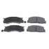 FEBI TOYOTA гальмівні колодки передн.Previa 2.4 00- 170884 FEBI 170884