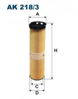 Фiльтр повiтряний FILTRON AK2183