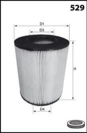 Фільтр повітря MECAFILTER FA3475