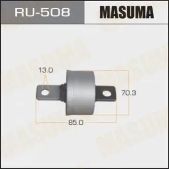 Сайлентблок важеля (зад./продов.) Lancer/Outlander 07- MASUMA RU-508