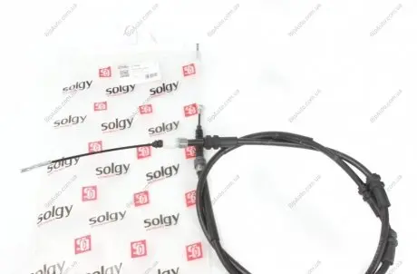 Трос ручника (задній) VW T5 04- (2015/1648mm) (довга база) SOLGY 219084
