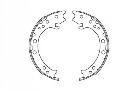 PARTS HONDA гальмівні колодки задн.ручного гальма CR-V II 01- PARTS KAVO KBS-2903