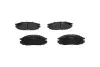 PARTS NISSAN Колодки тормозные задние Patrol 2,8/3,2/3,3 88- PARTS KAVO KBP-6510 (фото 3)