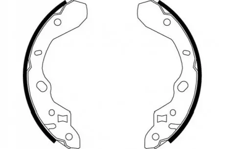 PARTS MAZDA Щеки тормозные 323 BJ 98-03 PARTS KAVO KBS-5413