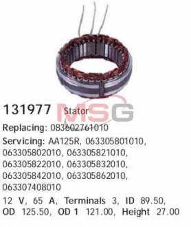 HC- Обмотка генератора CARGO 131977