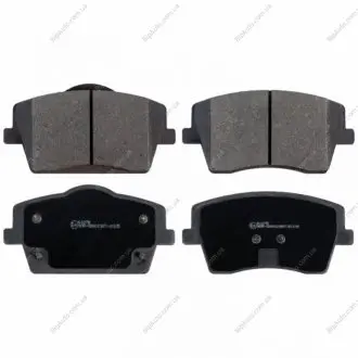 Фото 1 - комплект гальмівних колодок FEBI FEBI BILSTEIN 16982 Комплект гальмівних колодок FEBI FEBI BILSTEIN 16982 (фото 1)