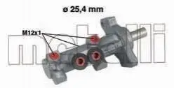 Циліндр гальмівний (головний) MB M-class (W163) 98- (d=25.4mm) Alu Metelli 05-0618