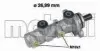 Циліндр гальмівний (головний) Kia Sorento 2.4/3.5 V6/2.5 CEDi 02-11 (d=26.99mm) Alu METELLI 05-0588 05-0588