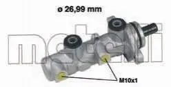 Циліндр гальмівний (головний) Kia Sorento 2.4/3.5 V6/2.5 CEDi 02-11 (d=26.99mm) Alu Metelli 05-0588