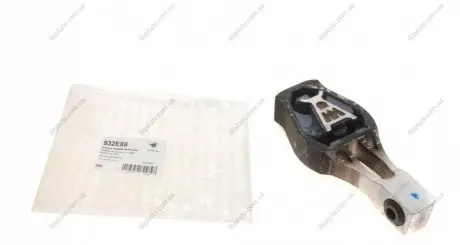 Подушка двигуна (задня/нижня) Citroen C4/Jumpy 1.6HDI 14- (косточка) HUTCHINSON 532E88