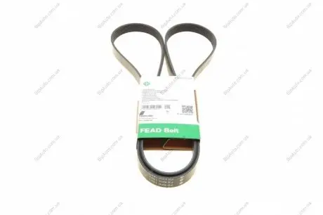 Ремінь генератора Ford Focus 1.4/1.6 98-05/Toyota Rav4 1.8 00-05/Daewoo Nubira 1.8/2.0 99- INA FB 6PK1893