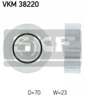 Натяжний ролик поліклинового реміня SKF VKM 38220
