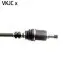 SKF NISSAN Приводний вал передн. лів. QASHQAI / QASHQAI +2 I 2.0 07-13 VKJC 8551 SKF VKJC 8551