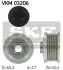 FIAT шків генератора Doblo 1.9JTD,Punto,Astra,Vectra 1.9 CDTI SKF VKM 03206 (фото 1)