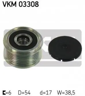 Шків генератора Citroen Berlingo 98 - Jumpy 02- SKF VKM 03308