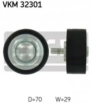 Натяжний ролик поліклинового реміня SKF VKM 32301