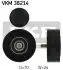 SKF BMW ролик паразитний E81/90/91/92 318-335d VKM 38214 SKF VKM 38214