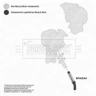 Патрубок BORG&BECK BORG & BECK BTH1244