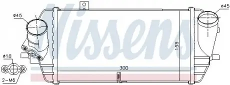 Інтеркулер NISSENS 96539