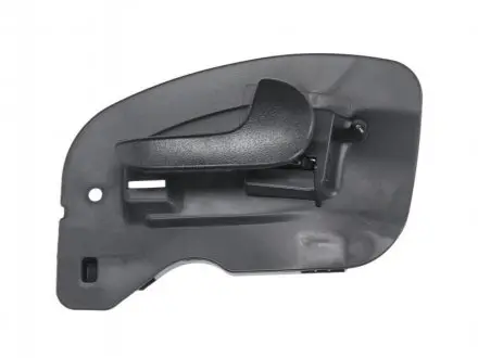 Ручка дверей передн Прав (внутрішн, чорний) OPEL COMBO C, CORSA C, MERIVA A 09.00-10.10 6010-04-040408P BLIC 601004040408P