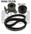 SKF К-т ГРМ (ремінь+2 ролика) OPEL Corsa A/B, Kadett, 1,5D/TD VKMA 05208 SKF VKMA 05208