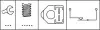 VW Вимикач STOP-сигналів BORA 1.6 00-, GOLF 1.0 85-, SKODA, AUDI, FORD HELLA 6DF 003 263-081 (фото 2)