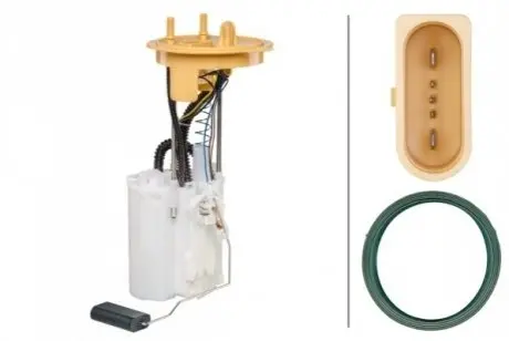 VW Электро-бензонасос подкачки diesel 1.5 Bar Passat 2.0TDI 05- HELLA 8TF 358 106-071