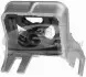 3RG 70619 Підвіска глушника Renault Clio II/Thalia 1.2-1.6 16V 08.00- 70619