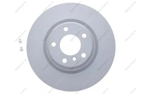 Диск гальмівний (задній) BMW 1 (F20/F21)/3 (F30/F31)/4 (F32/F36) 11- (345x24) B37/N13/N47/N55 ATE 24.0124-0250.2