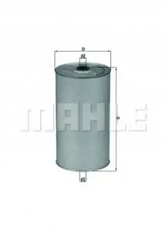 Масляний фільтр MAHLE / KNECHT OX30D