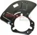 Metzger 6115049 Кожух защитный тормозного диска Opel Astra H/Zafira A/Zafira B передн. левый 6115049