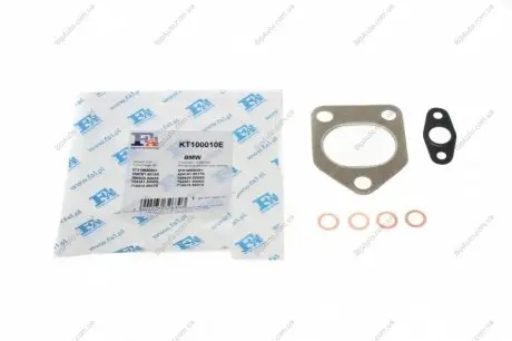 FISCHER BMW К-т прокладок турбокомпресора E46, E39, E38, E53, OPEL FISCHER Fischer Automotive One (FA1) KT100010E