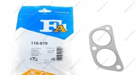 FISCHER VW Прокладка трубы выхлопного газа FISCHER Fischer Automotive One (FA1) 110-919