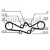 Комплект пасу ГРМ Subaru Impreza/Forester/Legacy/O CONTINENTAL CT1050K1