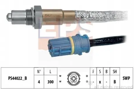 Фото db лямбда-зонд smart city-coupe 0.6/0.7 01- EPS 1.998.383 DB Лямбда-зонд SMART CITY-COUPE 0.6/0.7 01- EPS 1.998.383