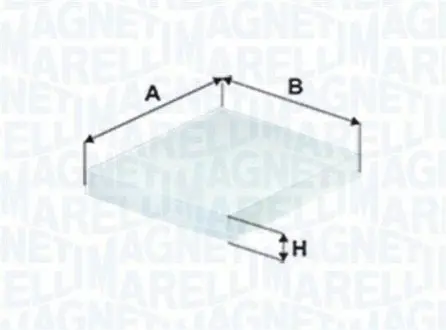 BMW фільтр салону (к-т. 2шт.) Mini,i3 MAGNETI MARELLI 350203066410