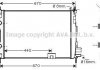 AVA NISSAN Радіатор охолодження двиг. QASHQAI / QASHQAI +2 I 1.5 dCi 06- AVA AVA COOLING DNA2287 (фото 1)