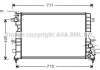 AVA LAND ROVER Радіатор охолодження двиг. Discovery II 2.5Td 98- AVA AVA COOLING AU2165 (фото 1)