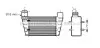 AVA VW Інтеркулер Audi A4/6,Passat 1.8T/1.9TDI 97- AI4225 AVA AI4225
