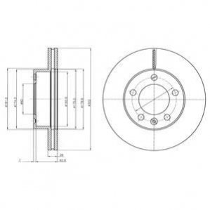 Drive+ Drive+ - Гальмівний диск Dr!ve+ DP1010.11.0643 (фото 1)