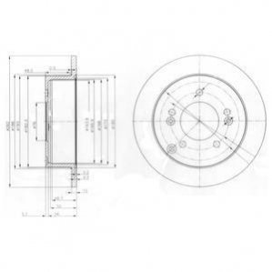 Drive+ Drive+ - Гальмівний диск Dr!ve+ DP1010.11.0254 (фото 1)