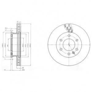 Drive+ Drive+ - Гальмівний диск Dr!ve+ DP1010.11.0497 (фото 1)