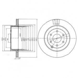 Drive+ Drive+ - Гальмівний диск Dr!ve+ DP1010.11.0567 (фото 1)