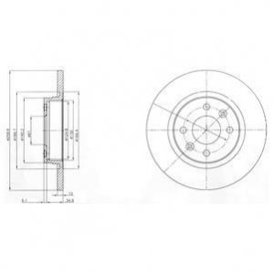 Drive+ Drive+ - Гальмівний диск Dr!ve+ DP1010.11.0261