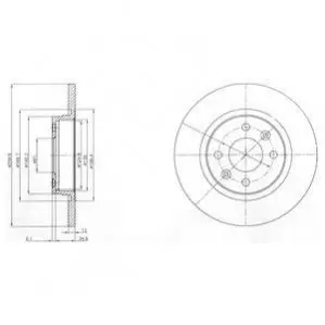 Drive+ Drive+ - Гальмівний диск Dr!ve+ DP1010.11.0261