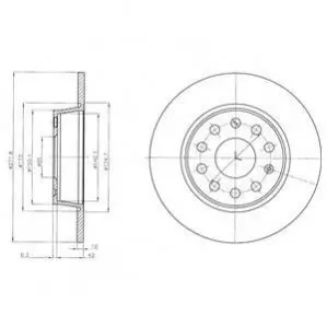 Drive+ Drive+ - Гальмівний диск Dr!ve+ DP1010.11.0318