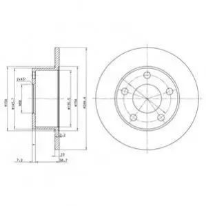 Drive+ Drive+ - Гальмівний диск Dr!ve+ DP1010.11.0053